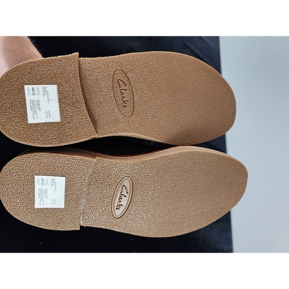 Clarks bushacre 2 beeswax mens brown leather boots size 7m - Picture 9 of 10